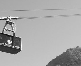 Démontage du téléphérique de Serre Chevalier Démontage du téléphérique de Serre Chevalier