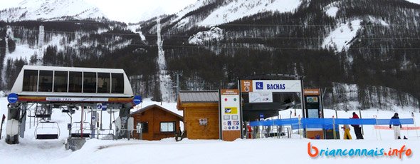 Télésièges Aya et Bachas à Monêtier