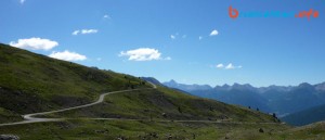 Le dernier lacet du col du Granon, il reste 3 km !