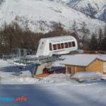 La gare aval du télésiège du Rocher Noir