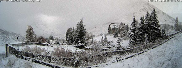 col du lautaret 15 octobre 2012