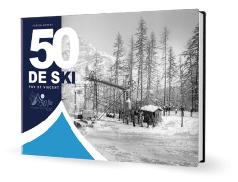 livre 50 ans ski puy saint vincent