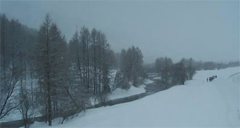 neige à névache le 1er février 2013