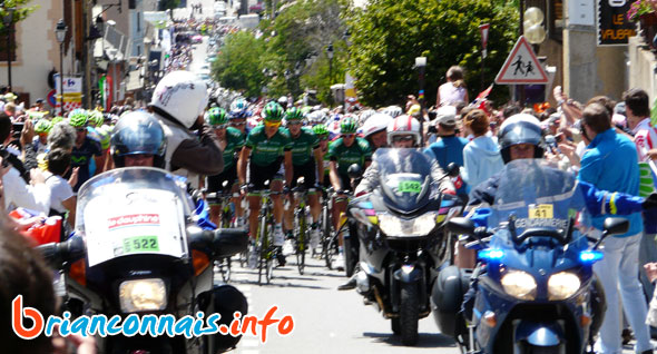 peloton europcar montée de briançon