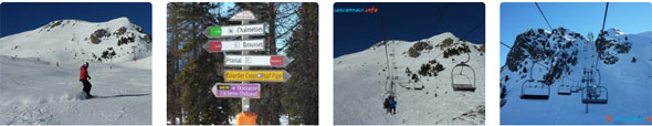 photos domaine skiable montgenèvre