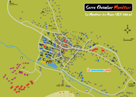 plan serre chevalier monêtier 1500