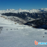 vue sur la ligne depuis la piste de la Cucumelle
