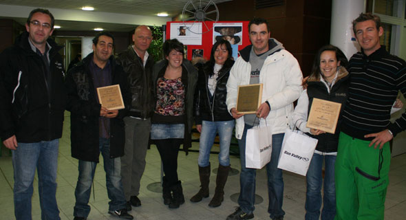 remise des prix de la semaine de la gastronomie montgenèvre
