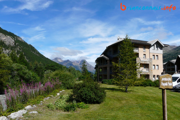 résidence capucine jardin alpin serre chevalier