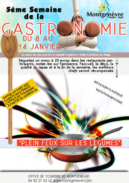 semaine gastronomie restaurants montgenèvre