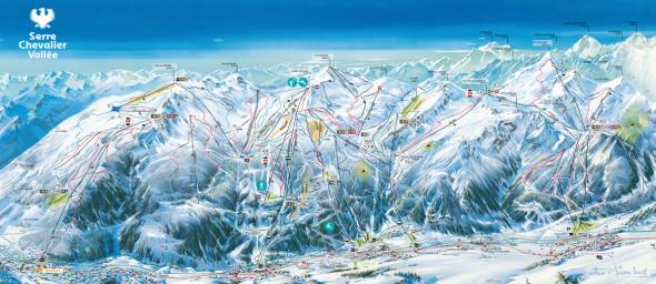 tarifs forfait ski serre chevalier enfant adulte 6 jours