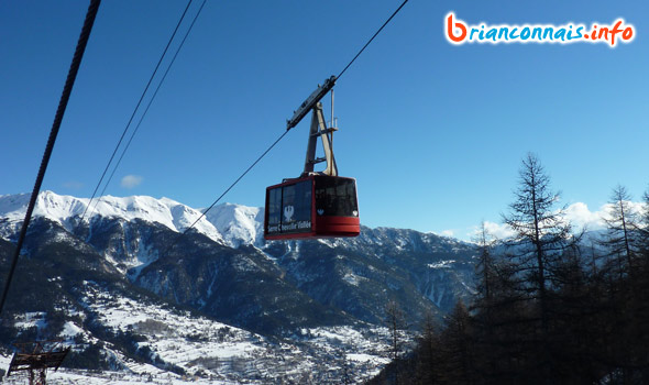 téléphérique serre chevalier janvier 2011