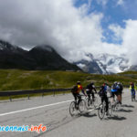 montée en vélo au col du lautaret