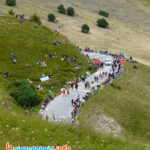Le début de la montée du Galibier