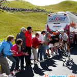 Nicolas Roche, lâché par le duo de tête