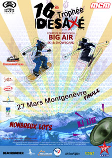 trophée Désaxé big air montgenèvre