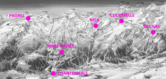 webcam Serre Chevalier Villeneuve Monetier Chantemerle