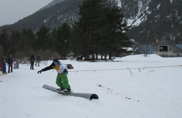 2e Contest de ski-joering Val-des-Prés