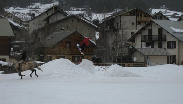 2e Contest de ski-joering Val-des-Prés