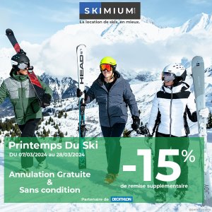Skimium Printemps du ski 2024
