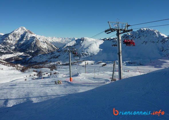 album télésiège des gondrans Montgenèvre