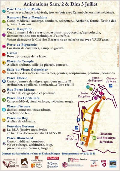 animations fête mediévale Briançon 2011 animations fête mediévale Briançon 2011