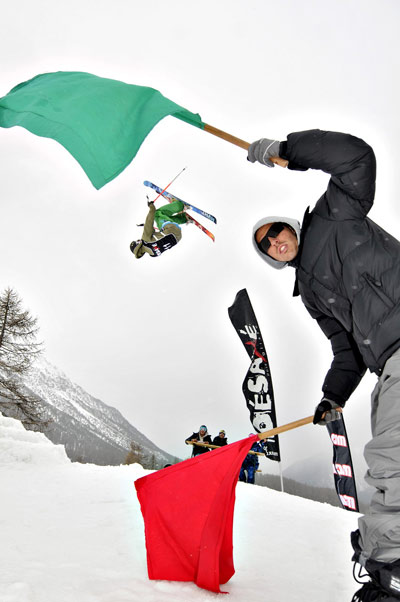 trophée désaxé big air montgenèvre 2011