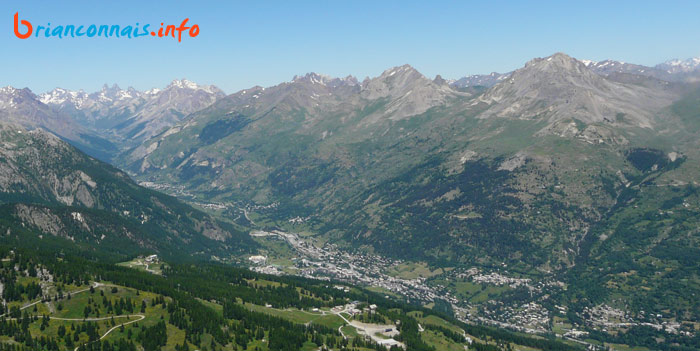 Vallée de la Guisane vers le col du Lautaret