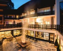 hotel rock noir serre chevalier