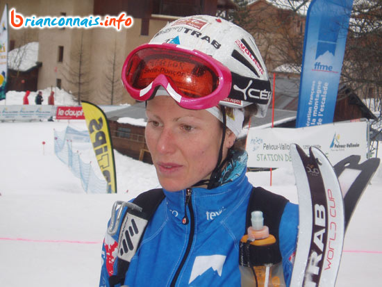 Laetitia ROUX, 2ème à Pelvoux