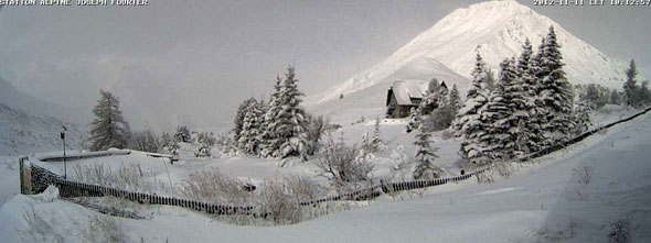 col du lautaret 11 novembre 2012