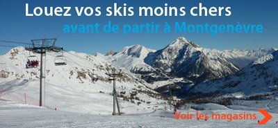 location ski montgenevre