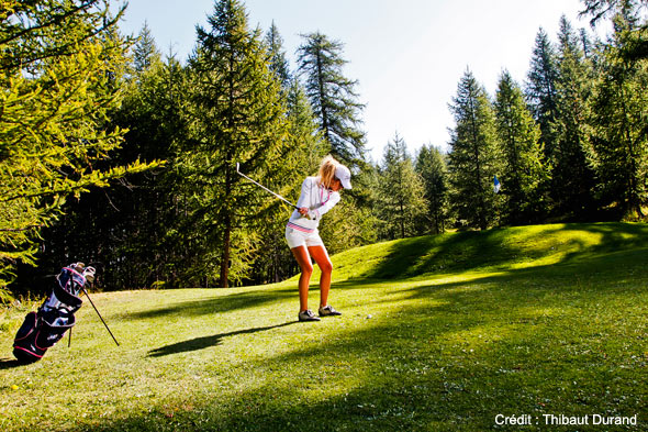 ouverture golf montgenèvre 2011