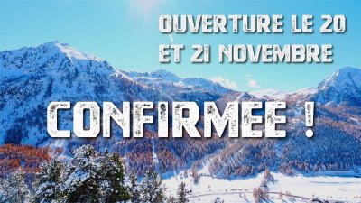 ouverture ski montgenevre novembre 2021