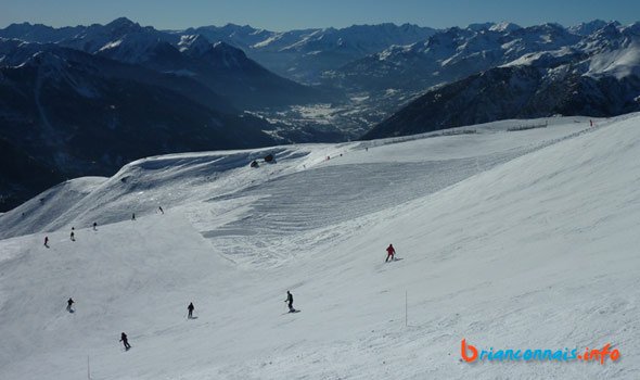 piste rouge chalvet montgenevre