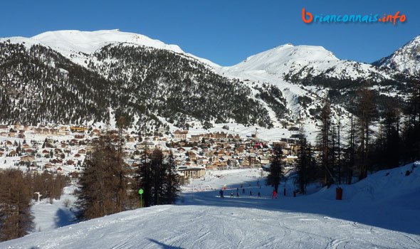 piste lac montgenevre