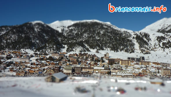 plan carte montgenèvre