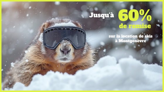 promo magasins location ski montgenèvre