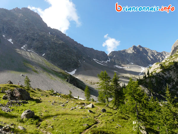 rando vallon de clapouse depuis ailefroide