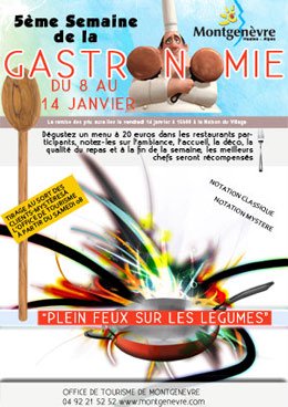 semaine gastronomie restaurants montgenèvre