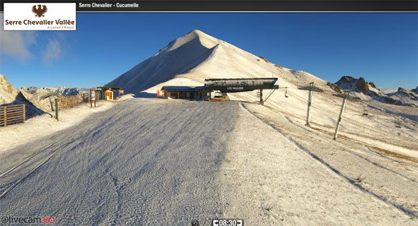 webcam serre chevalier 11 octobre 2013