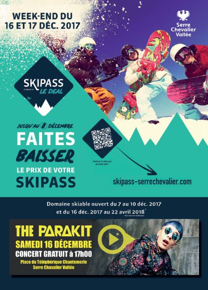 ski serre chevalier 16 decembre 2017
