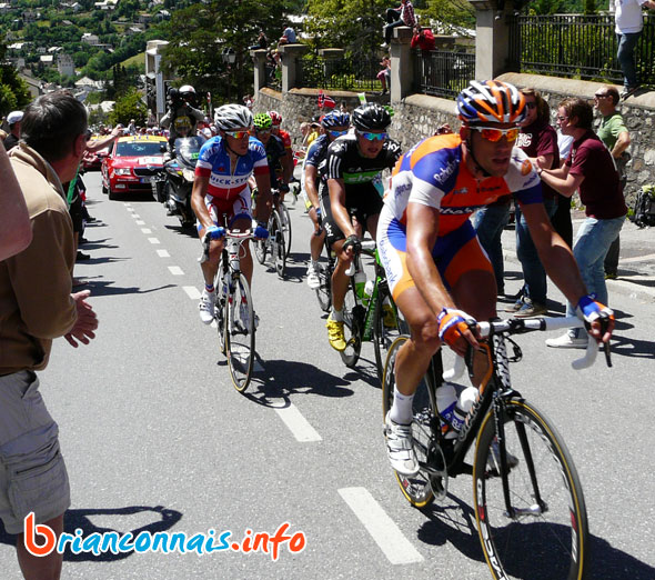 sylvain chavanel et boasson hagen briançon tour 2011 sylvain chavanel et boasson hagen briançon tour 2011