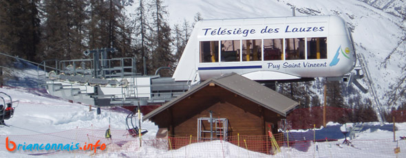télésiège des Lauzes