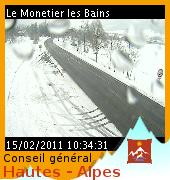 webcam monetier route