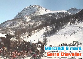 webcam serre chevalier 9 mars 2011